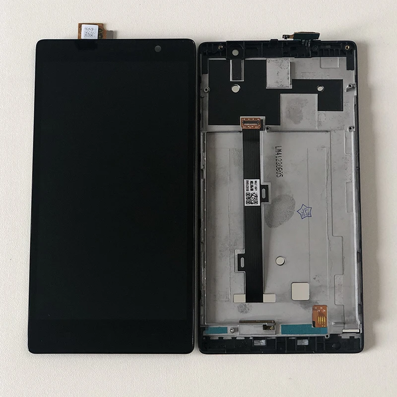 Axisinternational для 5," lenovo K80 K80M P90 ЖК-экран с рамкой+ сенсорный дигитайзер для lenovo K80M ЖК-рамка