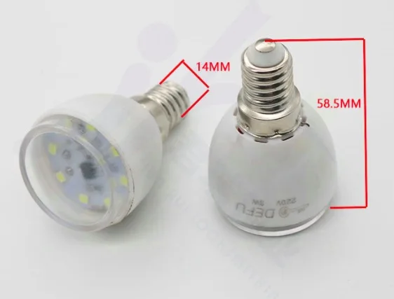 Оригинальная винтовая лампа PD044 Defu 1 шт. 220 В 3 Вт для вертикальной машины резки