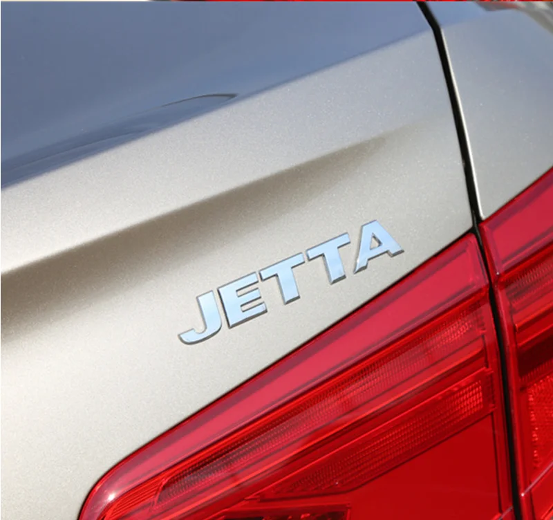 1pcs 3D ABS high quality JET-TA JETTA car Letter Rear trunk Decals Emblem badge sticker Decal styling | Автомобили и мотоциклы