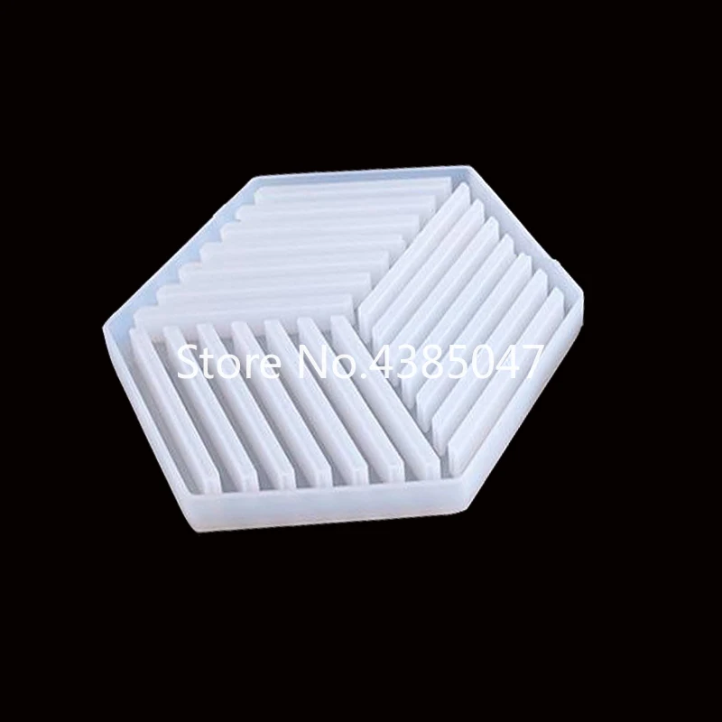 Треугольная форма в полоску силиконовые формы для настольного лотка