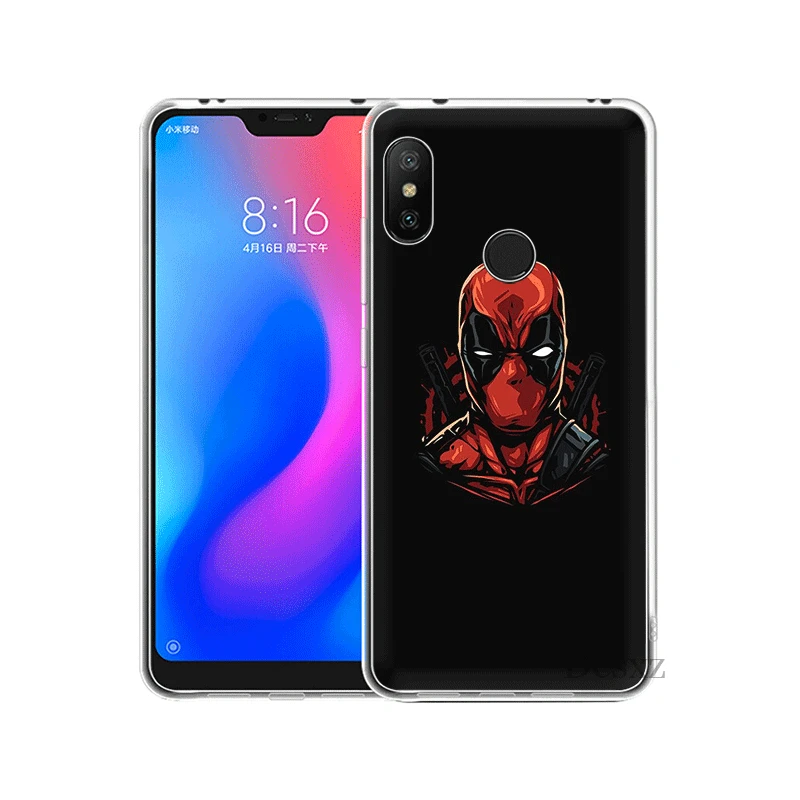 Чехол для мобильного телефона Xiaomi Redmi Note 4 4X 3 5 6 7 Pro 5A жесткий чехол Deadpool | Мобильные