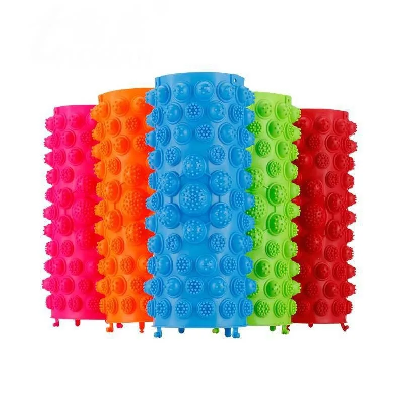 

1PCS Small winter bamboo shoots sensory integration training children's foot massage foot massage exercise mat foot bath
