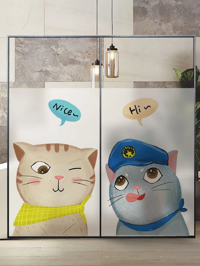 Размер под заказ искусственная пленка домашний декор защита конфиденциальности