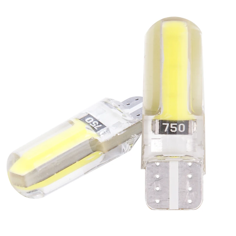 Автомобильные светодиодные лампы RXZ T10 COB W5W 100 194 с клиновидным хвостом 168 шт. для