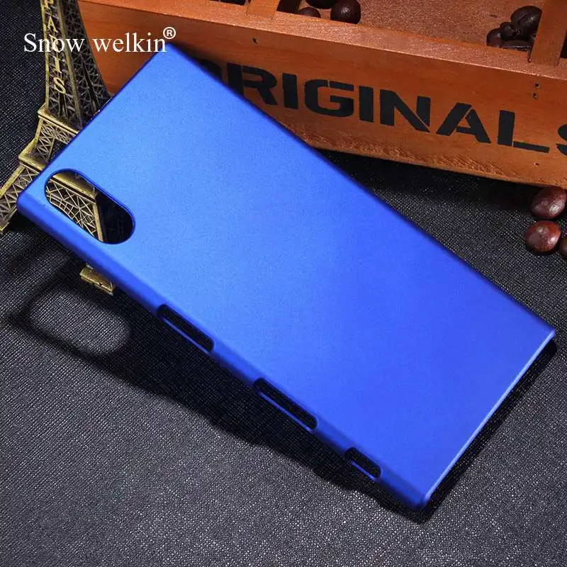Snow Welkin New Luxury Rubberized Matte Plastic Hard Case Cover For Sony Xperia XZs / Dual G8231 G8232 Back Phone Cases | Мобильные