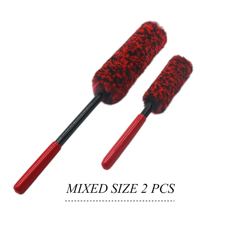 

2 шт./щетка для чистки автомобиля, ультратонкая Нескользящая ручка, высококачественное волокно, простой в чистке инструмент, специальный еж...