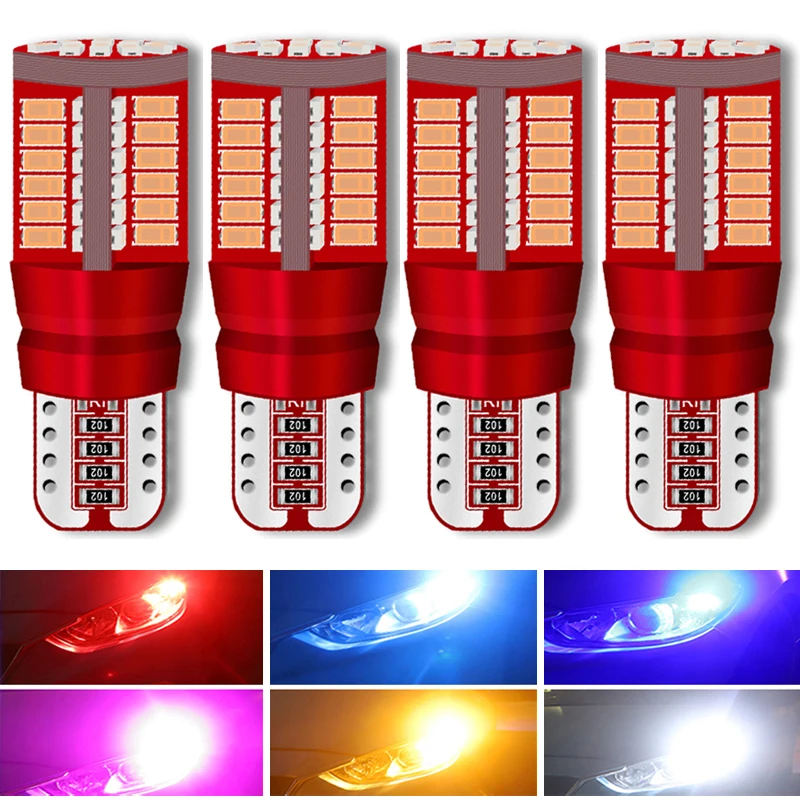 4x LED T10 W5W CANBUS габаритный фонарь для парковки автомобиля VW POLO Golf 4 5 6 7 GTI Passat B6 B5 JETTA MK5