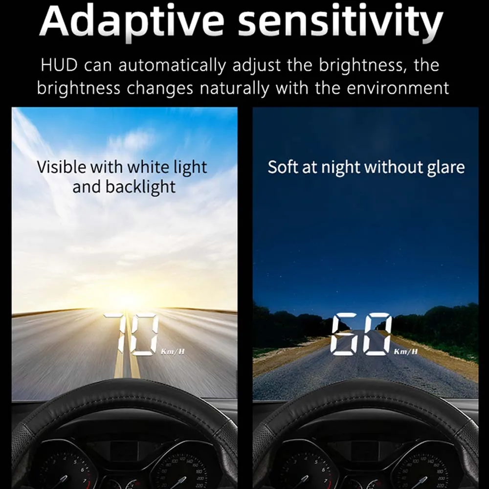 Новинка автомобильный проекционный дисплей M3 HUD OBD2 II EUOBD Предупреждение о