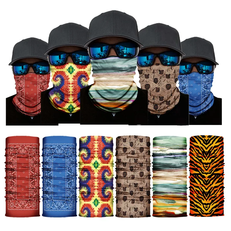 

Многофункциональный волшебный шарф с защитой от УФ-лучей, обогреватель для шеи, наружный шарф для рыбалки, пешего туризма, езды на велосипед...