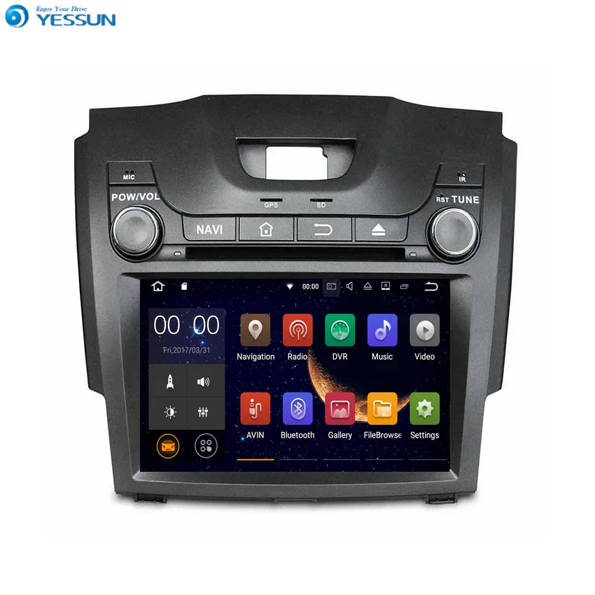 Автомобильный DVD-проигрыватель YESSUN Android радио для Chevrolet Колорадо 2013 ~ 2014 стерео