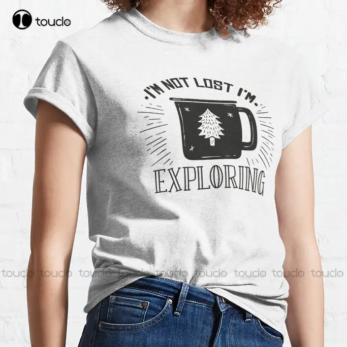 

New I'M Not Lost I'M Exploring 11 Classic T-Shirt Cotton Tee Shirt S-5Xl