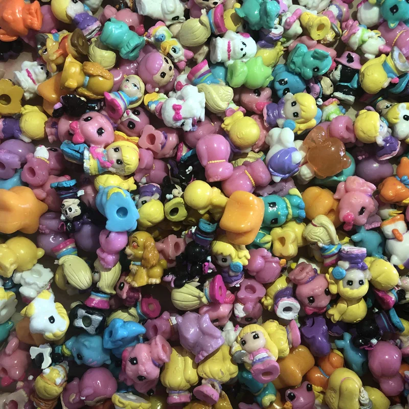 50 шт./лот Squinkies мини витой яйцо животных модель герои мультфильмов размеры от 2 3 см