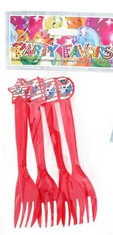 Пираты тема нож вилка ложка 6 шт./лот пластиковые вечерние украшения с днем