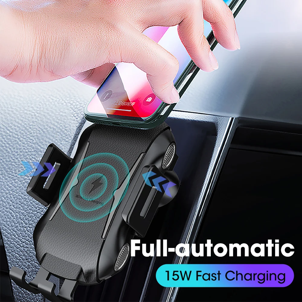 SIKAI 15 Вт полностью автоматическое автомобильное беспроводное зарядное