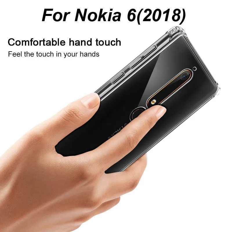 Ударопрочный силиконовый чехол для Nokia 6 7 8 C30 G21 5 1 Plus 2 G20 G10 с подушкой безопасности