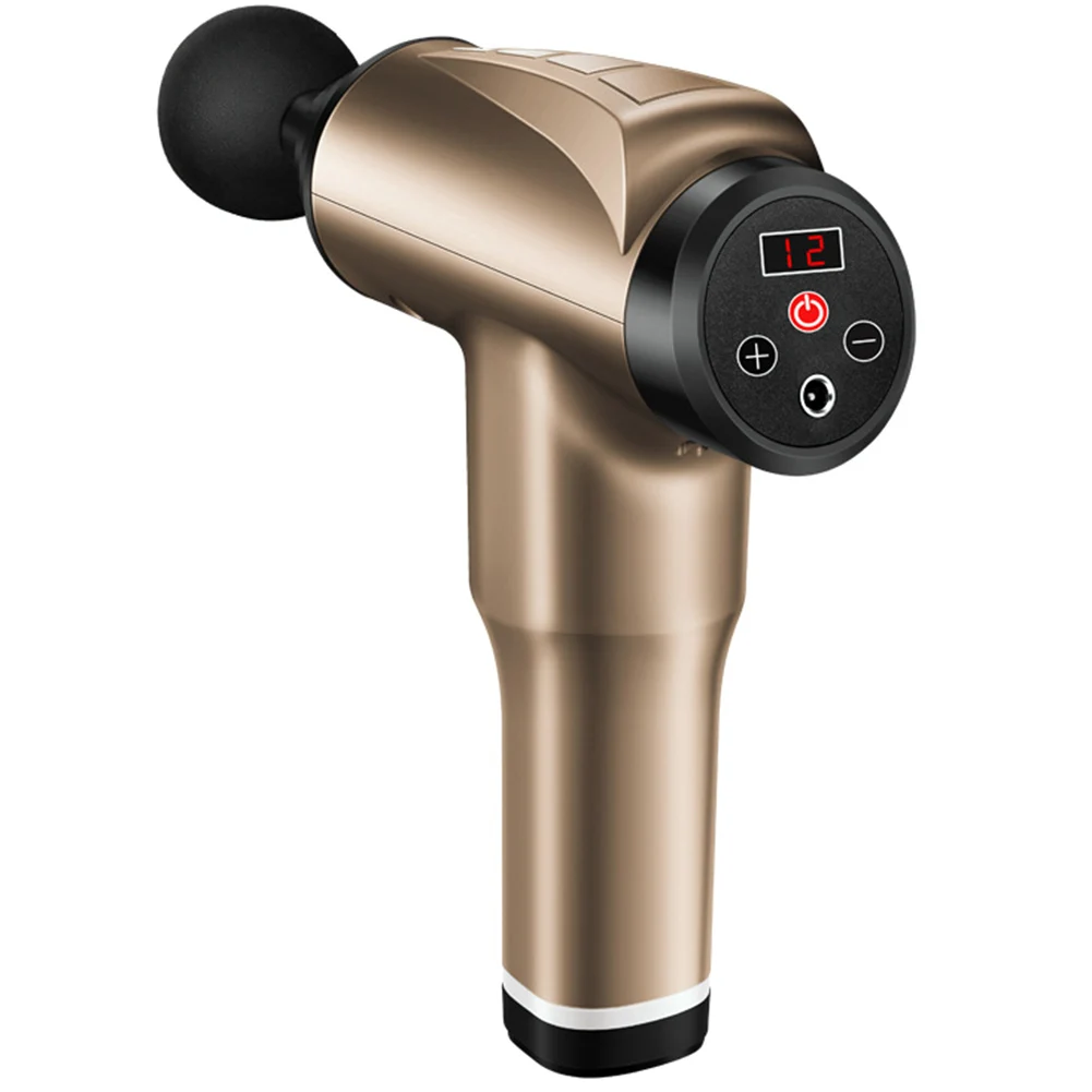 

Body Relaxing Hand Massage Tool Massage Gun Muscle Relaxation Massager Fitness Therapy Vibration Fascial Gun