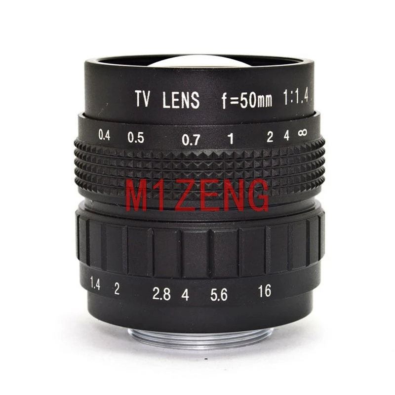 Объектив для видеокамеры canon eosm ef m nikon n1 sony e olympus panasonic m4/3 Fujifilm fx Samsung nx pq 50 мм