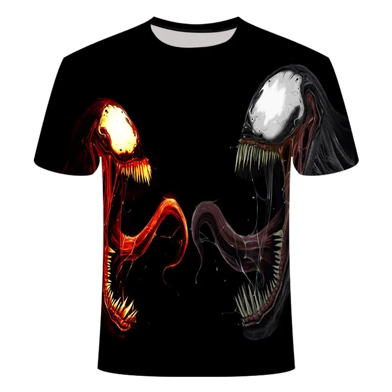 TX036 New Men/women T Shirts Venom Compression Shirt 3D Printed Summer Short Sleeve avenger sweatshirt gym hiphop large size 6XL - Цвет: TX036