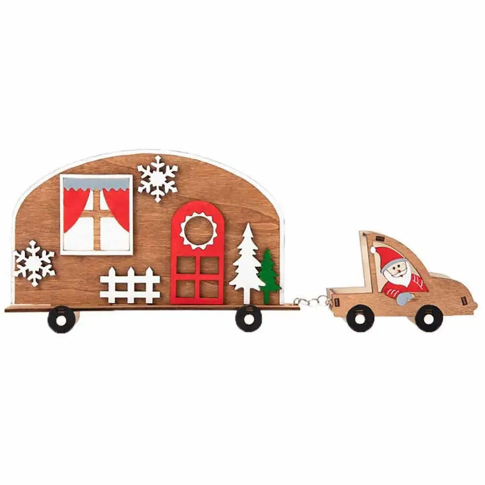 new year Santa Claus car decoration navidad 2019 decoraciones para el hogar xmas noel ozdoby swiateczne @40 | Дом и сад