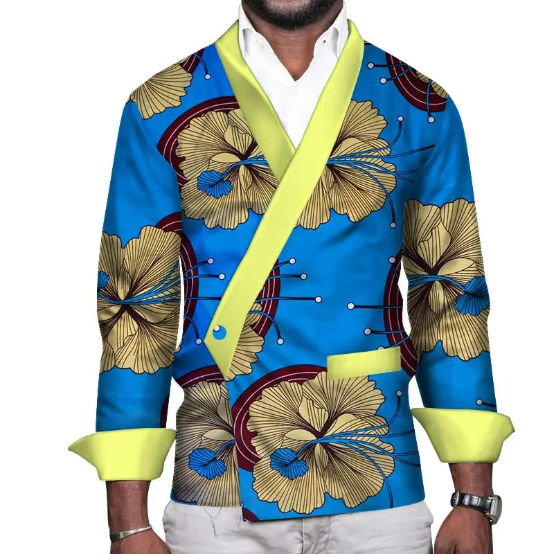 Специальная африканская мужская одежда на заказ футболка базин богатый рубашка