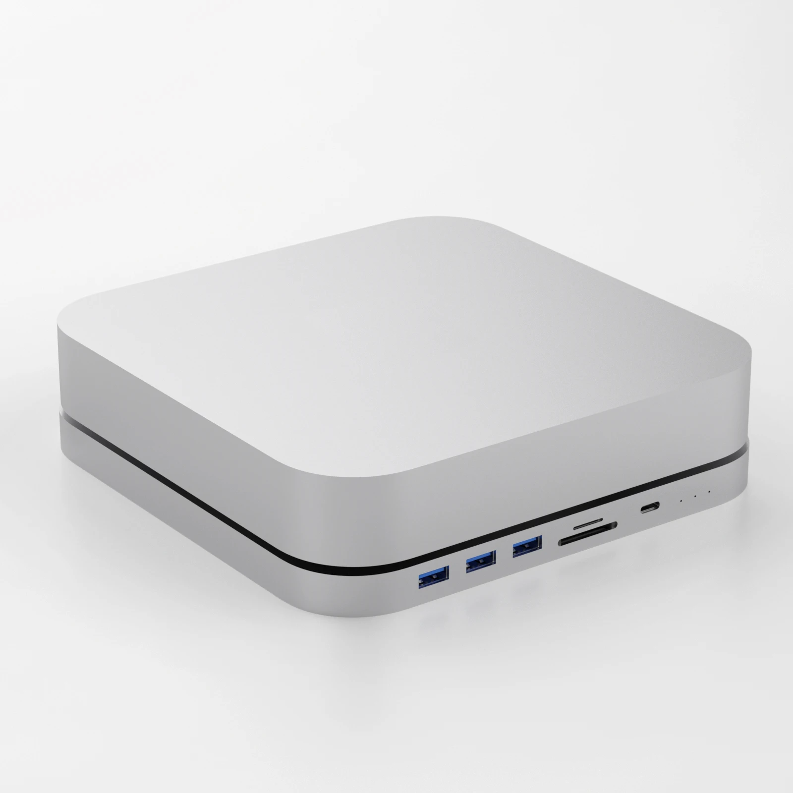 Док станция для Mac mini M1 2020 MC25 Pro док двух жестких дисков с поддержкой M.2 NVMe/NGFF 2 5