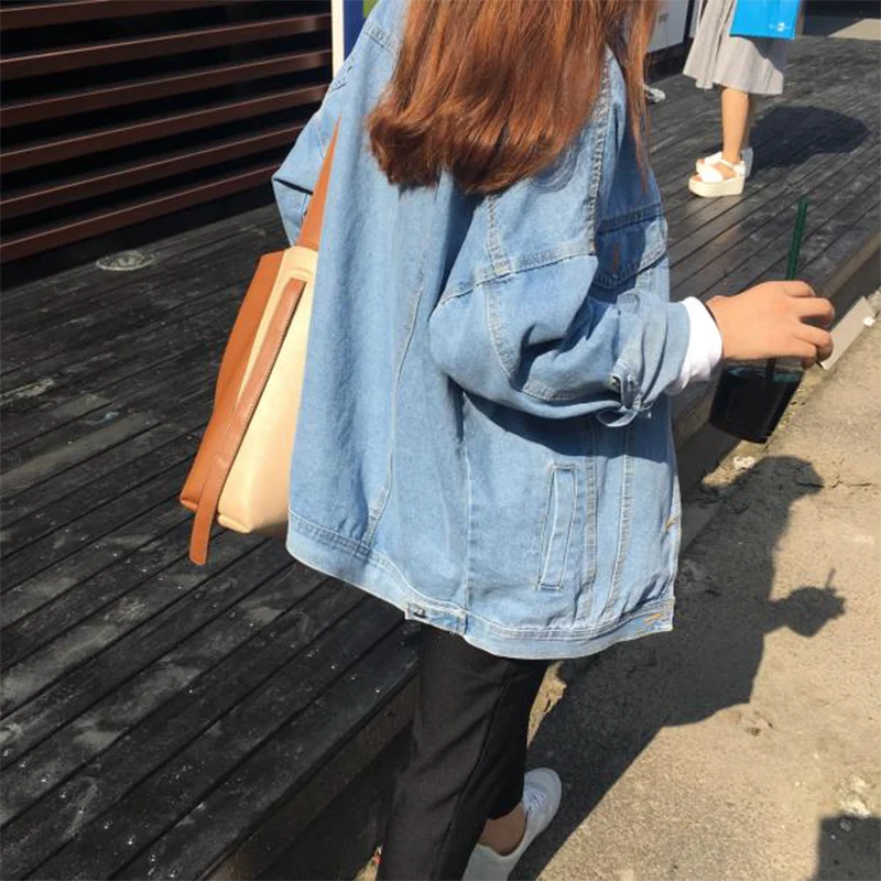 

Cheap wholesale 2018 new summer Hot selling women's fashion casual Denim Jacket L554