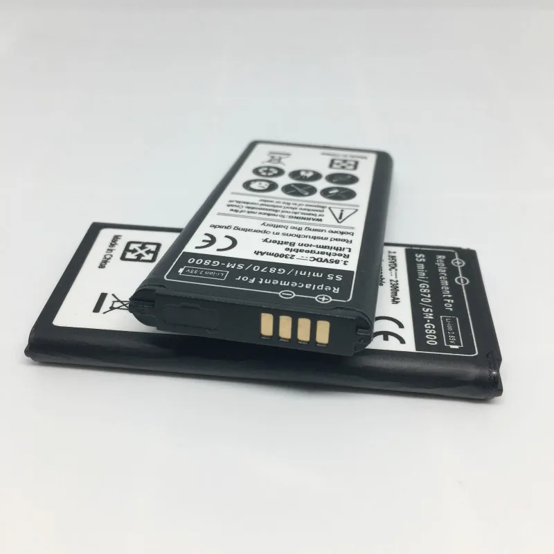 Высококачественная фотобатарея для Samsung GALAXY S5 mini S5mini G800 G870|Аккумуляторы