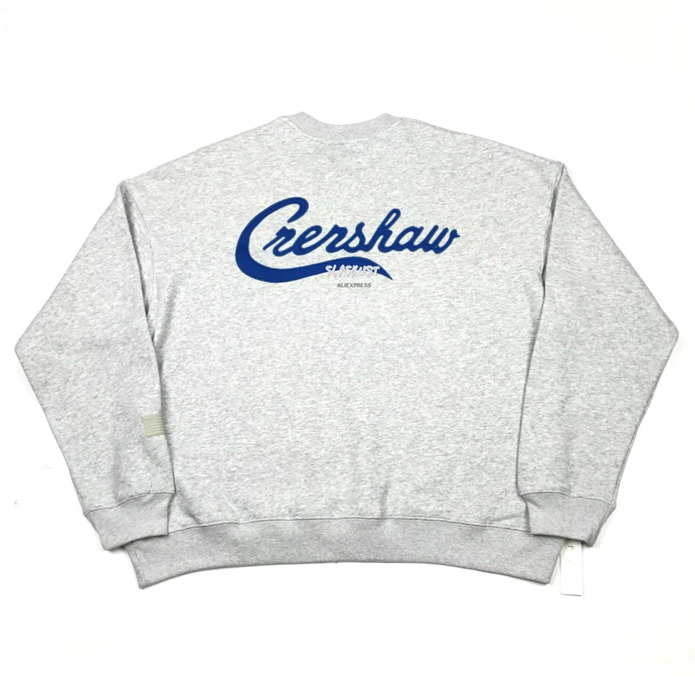 Лучшая версия Kanye Свитшот оверсайз с Вышивкой Букв хип хоп флисовый пуловер