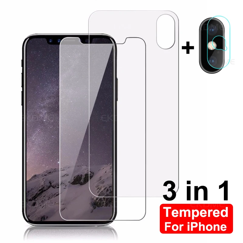 Защитное стекло для iPhone XR XS MAX 7 Plus 8 8|Защитные стёкла и плёнки телефонов| |