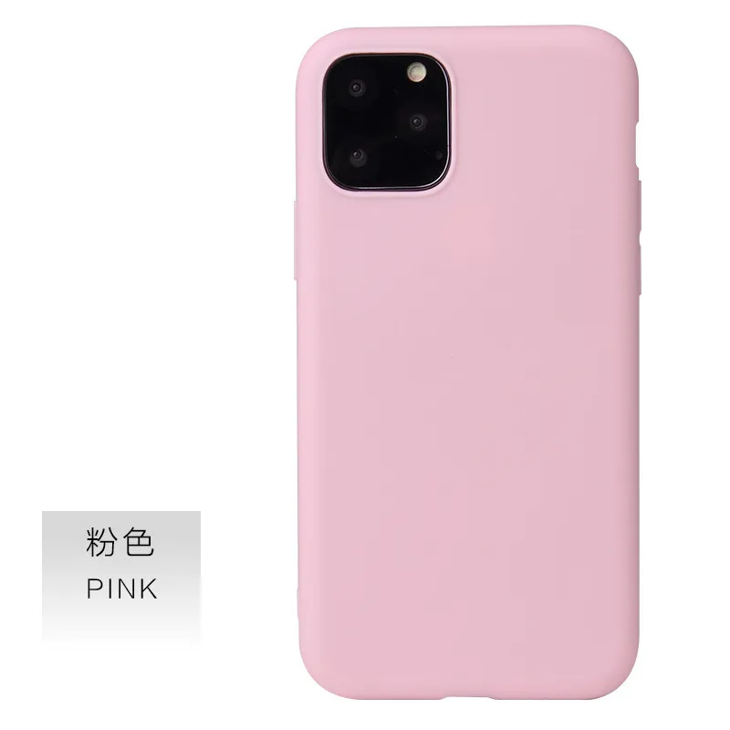 Pink Чехол конфетного цвета для huawei Коврики 30 20X5G P20 P30 Pro Lite Y6 Y7 Y9 P Smart на Honor 9X8X20 Pro 10i 20i 10 9 Lite чехол - Цвет: Pink