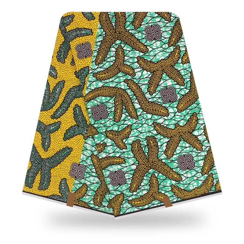 

new original real wax 100% cotton african ankara fabric 2019 african fabric wax print for wedding dress tissue wax fabric