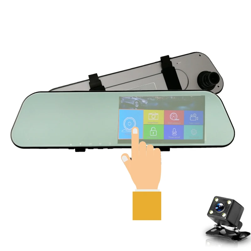 YI Smart Dash камера международная версия ночного видения HD 1080P 2," 140 градусов безопасное напоминание приборная панель H15