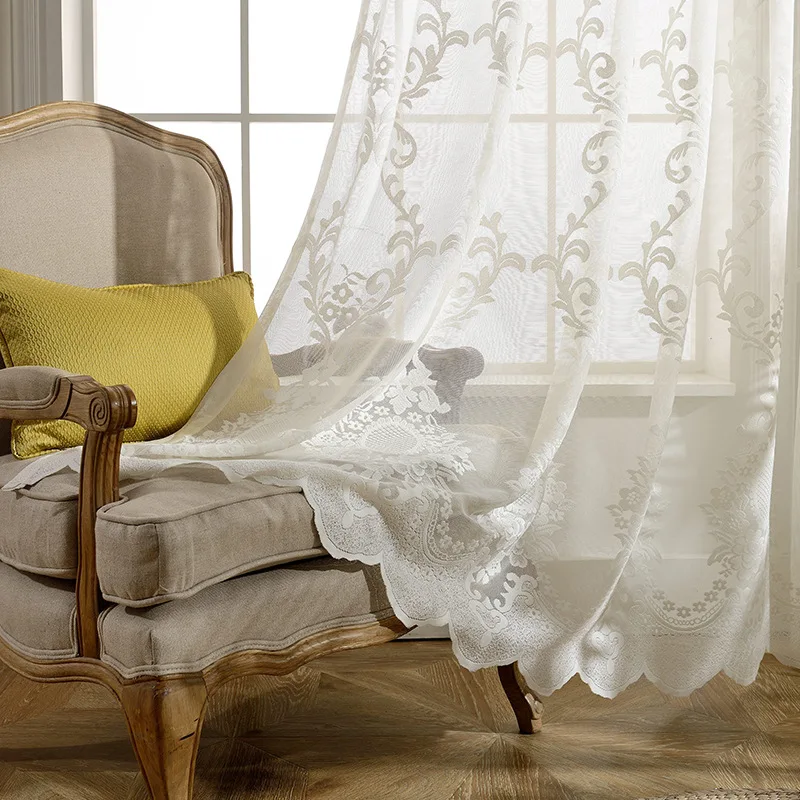 Современный минималистичный Европейский Стиль Стильные занавески для гостиной