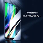 Для Motorola G9 Plus Новый 9D черный край закаленное стекло Защита экрана для Motorola G9 Play 2.5D полное покрытие 9H защитная пленка