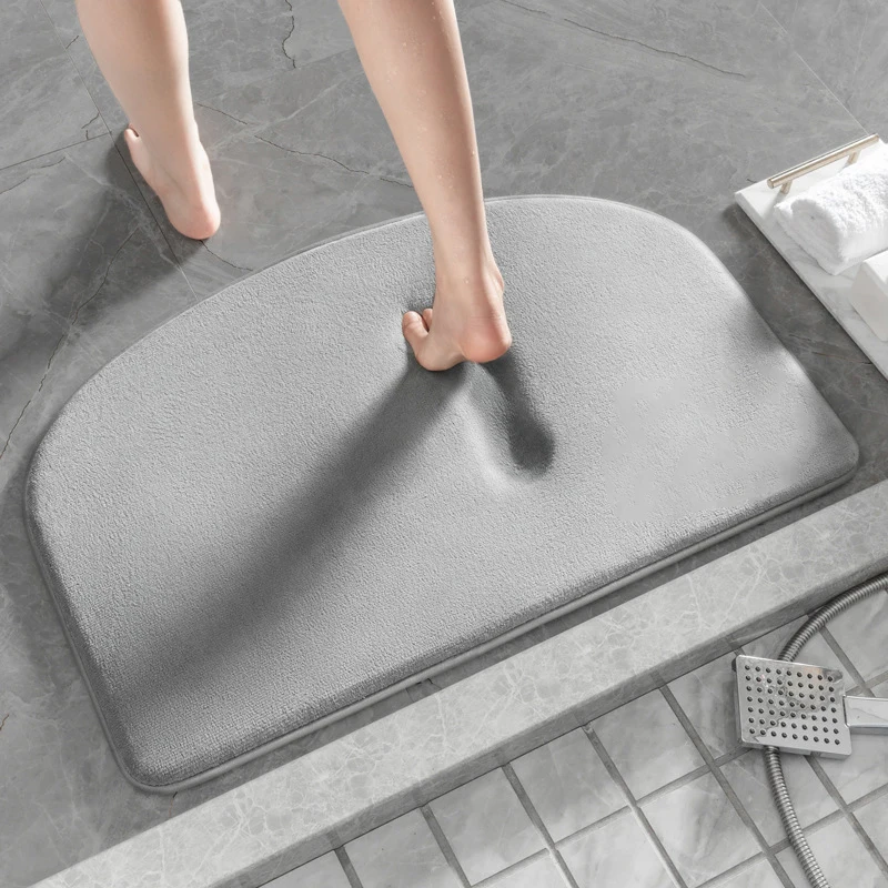 

Floor Mat Absorbent Doorway Entrance Quick-Drying Foot Mat Toilet Non-Slip Mat Toilet Carpet Toilet Door Mat Bathroom Bath Mat