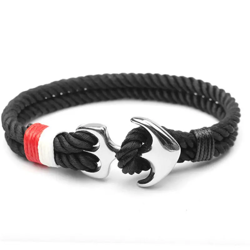 Браслет из нержавеющей стали для мужчин и женщин модные морские браслеты с