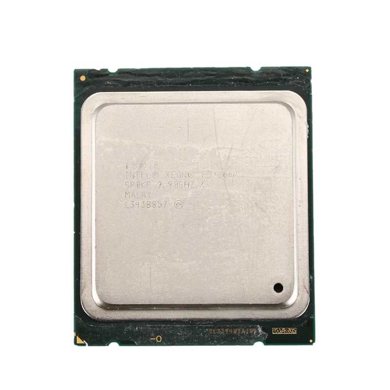 Процессор Intel Xeon E5 2667 2 9 ГГц 6-ядерный 15M 8GT/S E5-2667 LGA2011 130 Вт серверный процессор SR0KP CPU