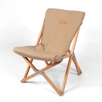 outdoor camping wooden chair portable folding chairs wood travel hiking bbq picnic chair garden foldable moon armchair