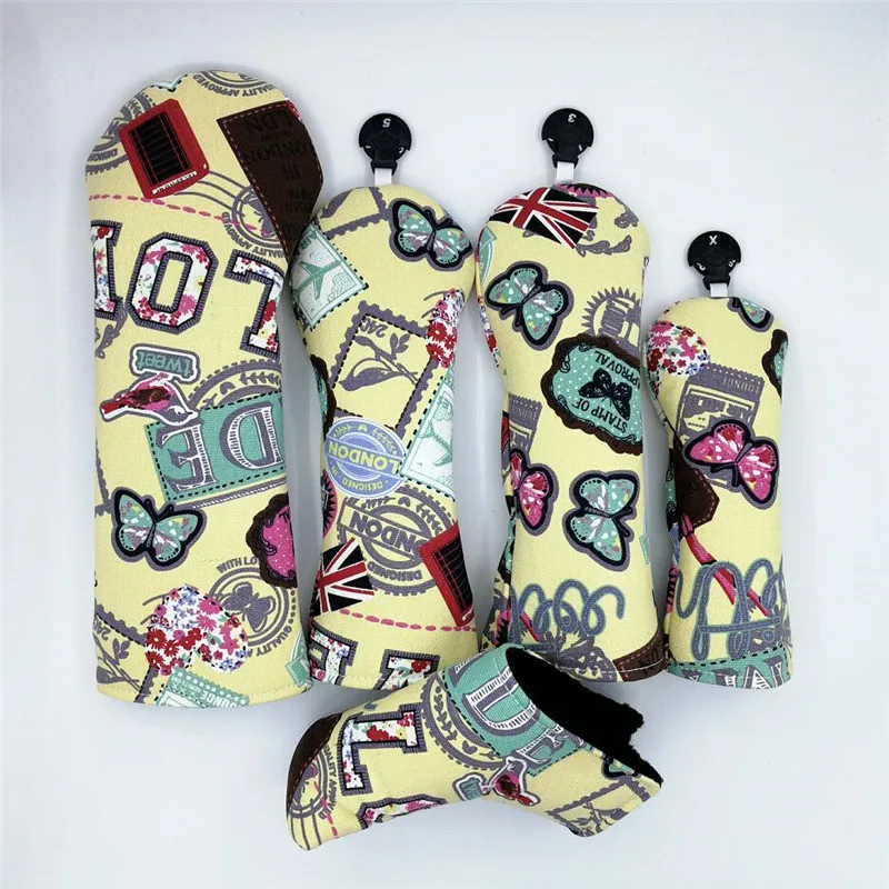 Граффити Цвет Живопись Гольф головные уборы гольф Драйвер Фарватер лес