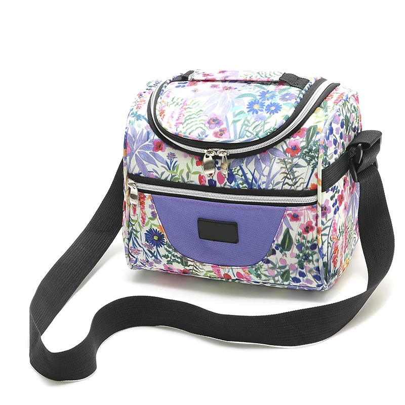 

Portable Shoulder Thicker Cooler Bag Thermal Lunch Bag Tote Insulated Ice Pack Portable Picnic Drink Food Beer Storage Container