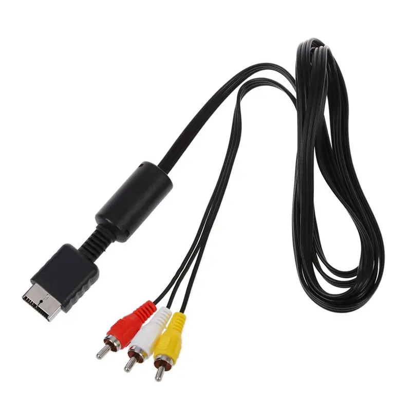 Высокая скорость до 3 RCA Кабель-адаптер для SONY Playstation 2 PS2 PS3 1 8 м/6 длина стопы |