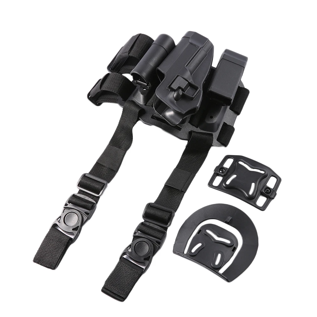 

4pcs/set High Quality Outdoor Hunting Tactical Waist Belt Military Training Storage Case 2 Colors Optional In Stock