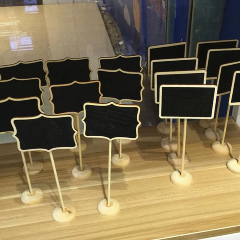 10 шт микс творческий маленькая дощатая доска для создания свадебного украшения