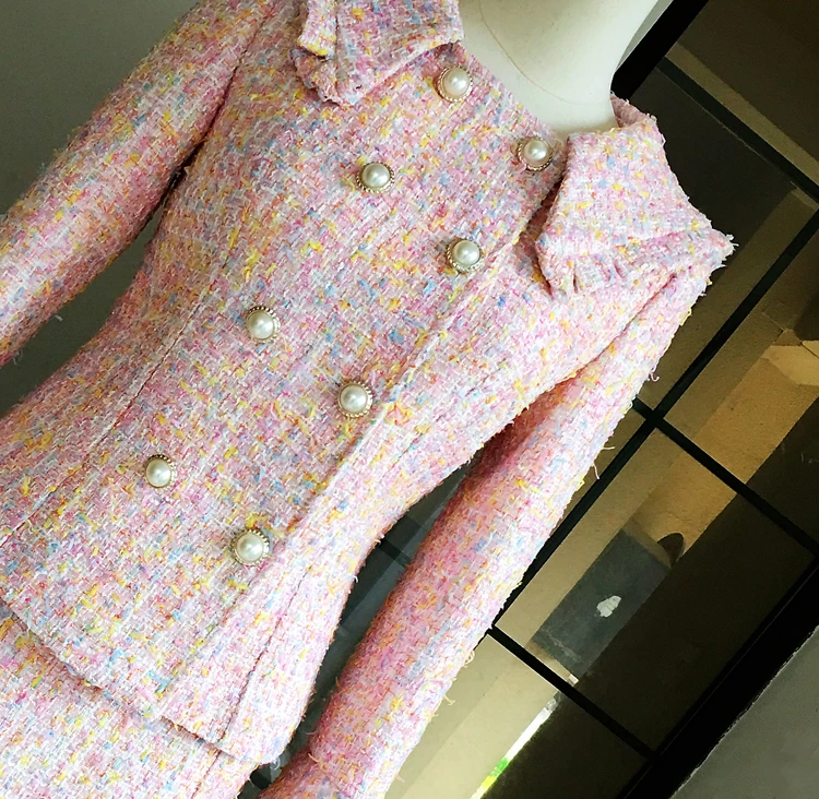 

white New spring summer three-dimensional small gauze jacket plus a dress
