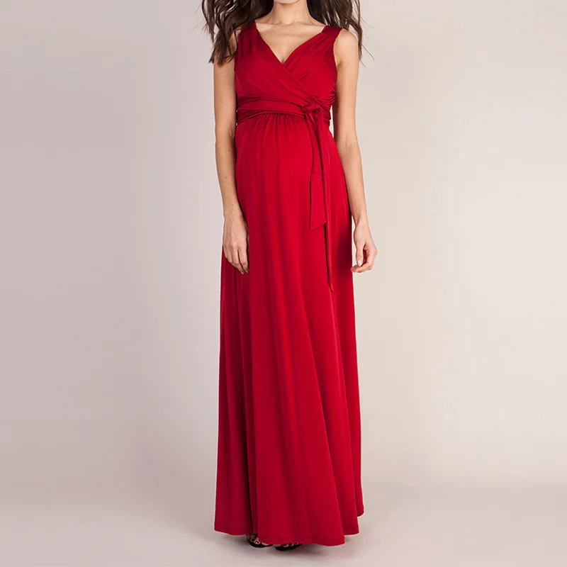 Женское банкетное платье большого размера для беременных женщин одежда грудного