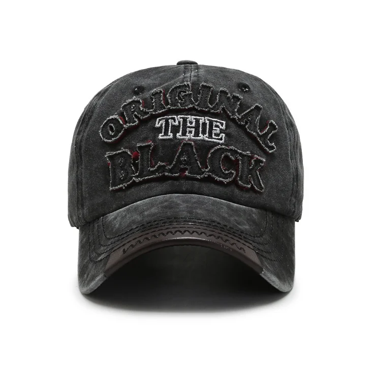

Sand washed 100% cotton baseball cap hat for women men vintage dad hat NEW YORK embroidery letter outdoor sports caps