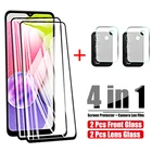 4 в 1 для Samsung Galaxy A03S стекло для Samsung A03S закаленное стекло HD защита для экрана для SamsungA03 A 03 стекло для объектива камеры