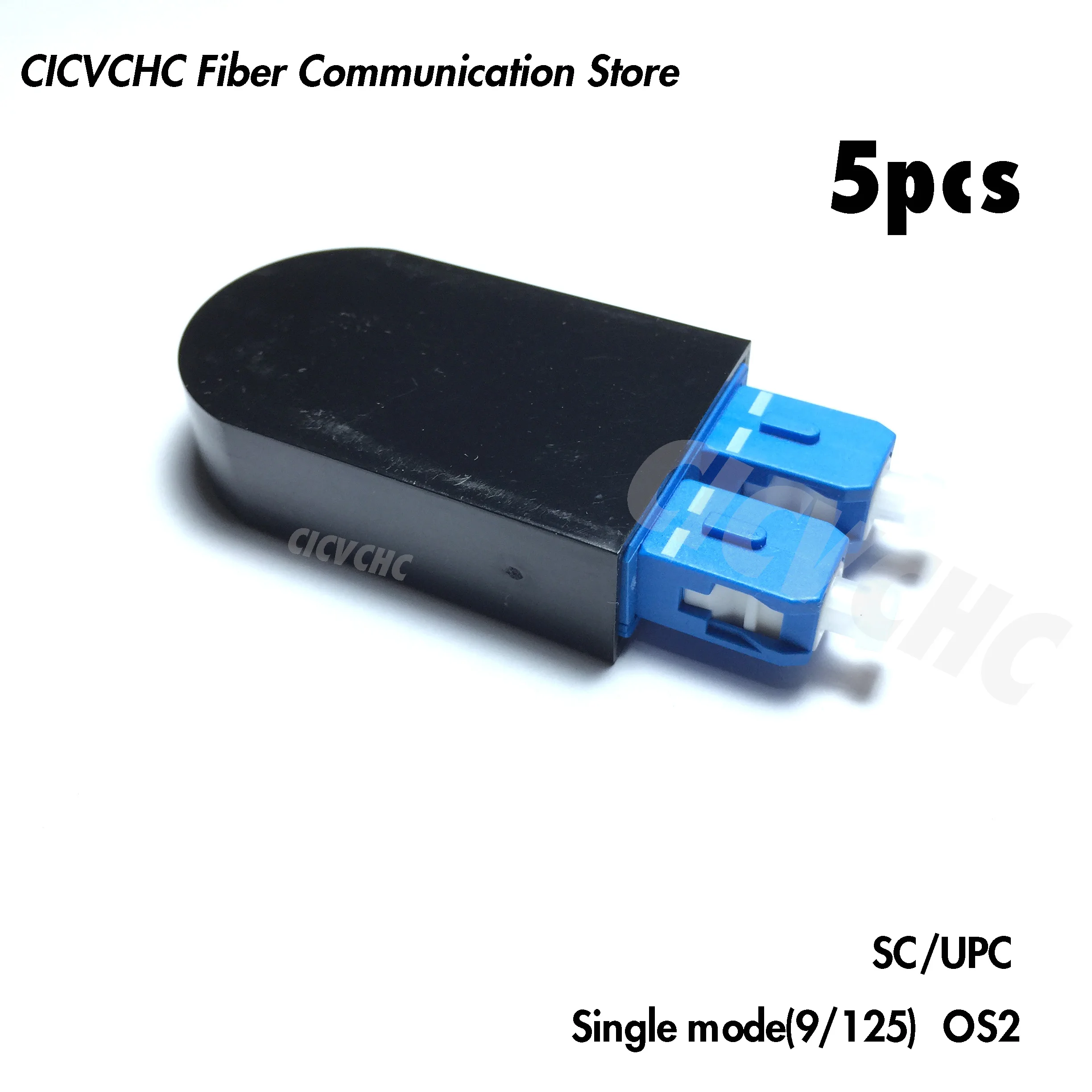 5 pcs SC Loopback Module Tester SC/APC SC/UPC-SM OS2/MM OM1, OM2, OM3, OM4