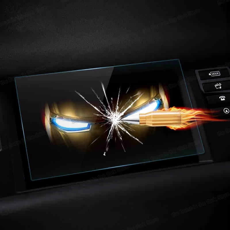 Автомобильный мультимедийный gps Экран Защитная закаленная пленка для land rover discovery