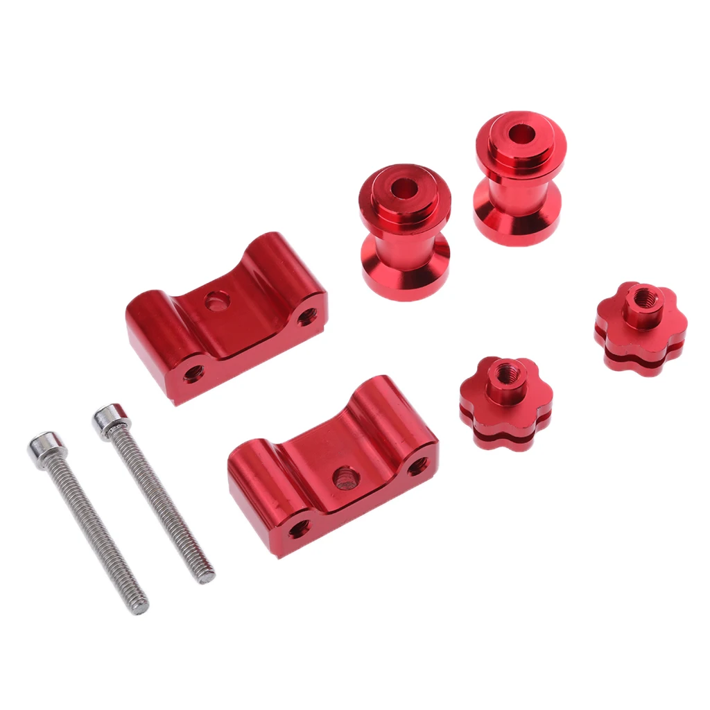 

2pcs CNC Aluminium Motorcycle Swingarm Swing Arm Spool Slider Adapters Mounts For Honda MSX125 MSX125SF